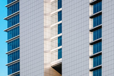 Full frame shot of office building