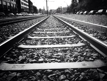 Railroad tracks