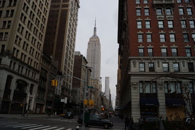 View of buildings in city