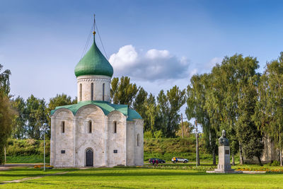 Cathedral of the transfiguration of jesus in pereslavl-zalessk, russia.