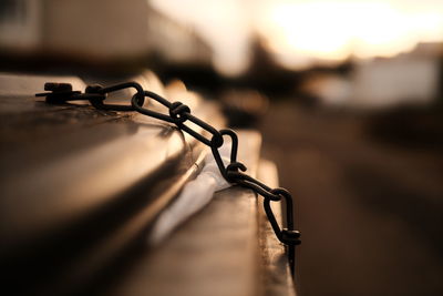 Close-up of chain