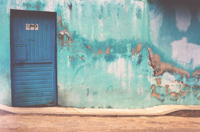 Built structure against blue sky