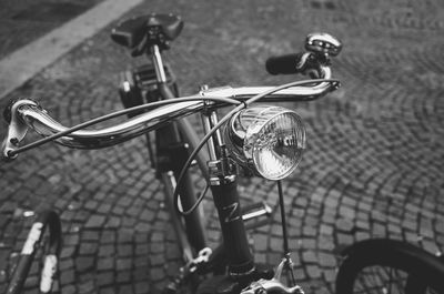 Close-up of bicycle