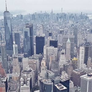 Aerial view of cityscape