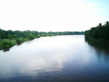 Scenic view of river