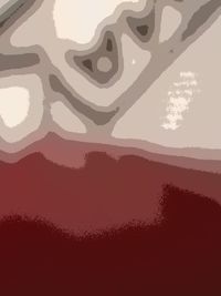 Close-up of landscape against the sky