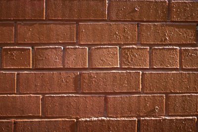 Brick wall. masonry. red brick. wall of building in detail.