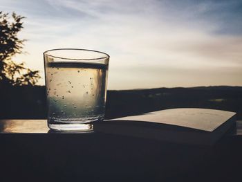 Close-up of drink