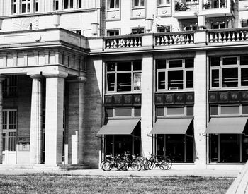 Facade of building