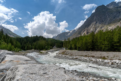 Panoramic view of landscape against sky