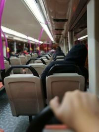 People sitting in bus