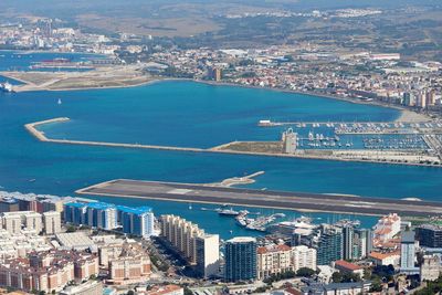 Aerial view of cityscape