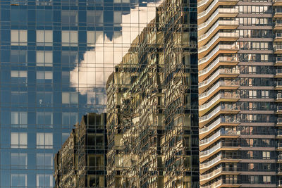 Low angle view of modern building