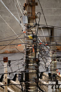 Close-up of bicycle wheel