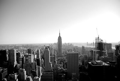 Skyscrapers in city