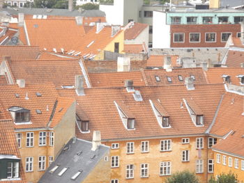 Residential buildings in city