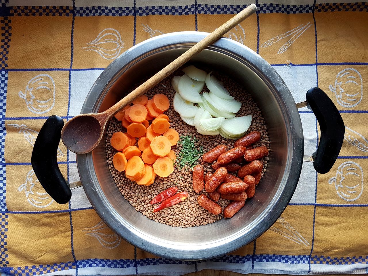 Brown lentils