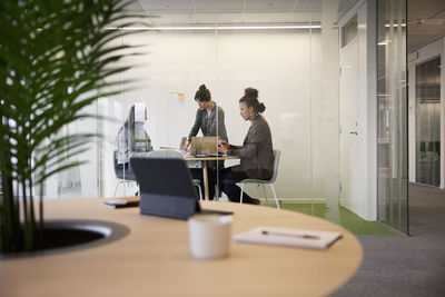 Business people having meeting in office