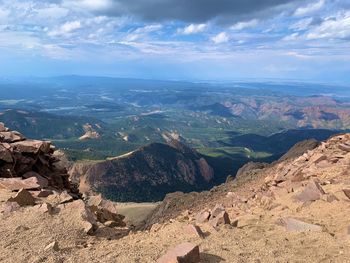 View from pikes peak