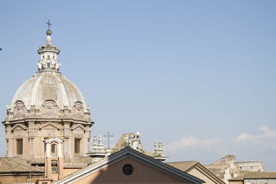 Low angle view of church against sky