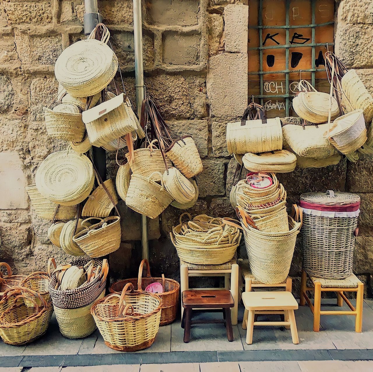 CLOTHES FOR SALE AT MARKET