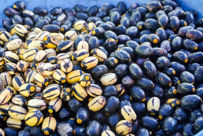 Full frame shot of pebbles