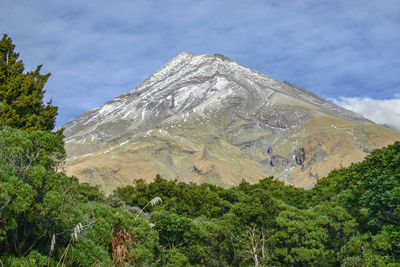 Scenic view of mountain against sky