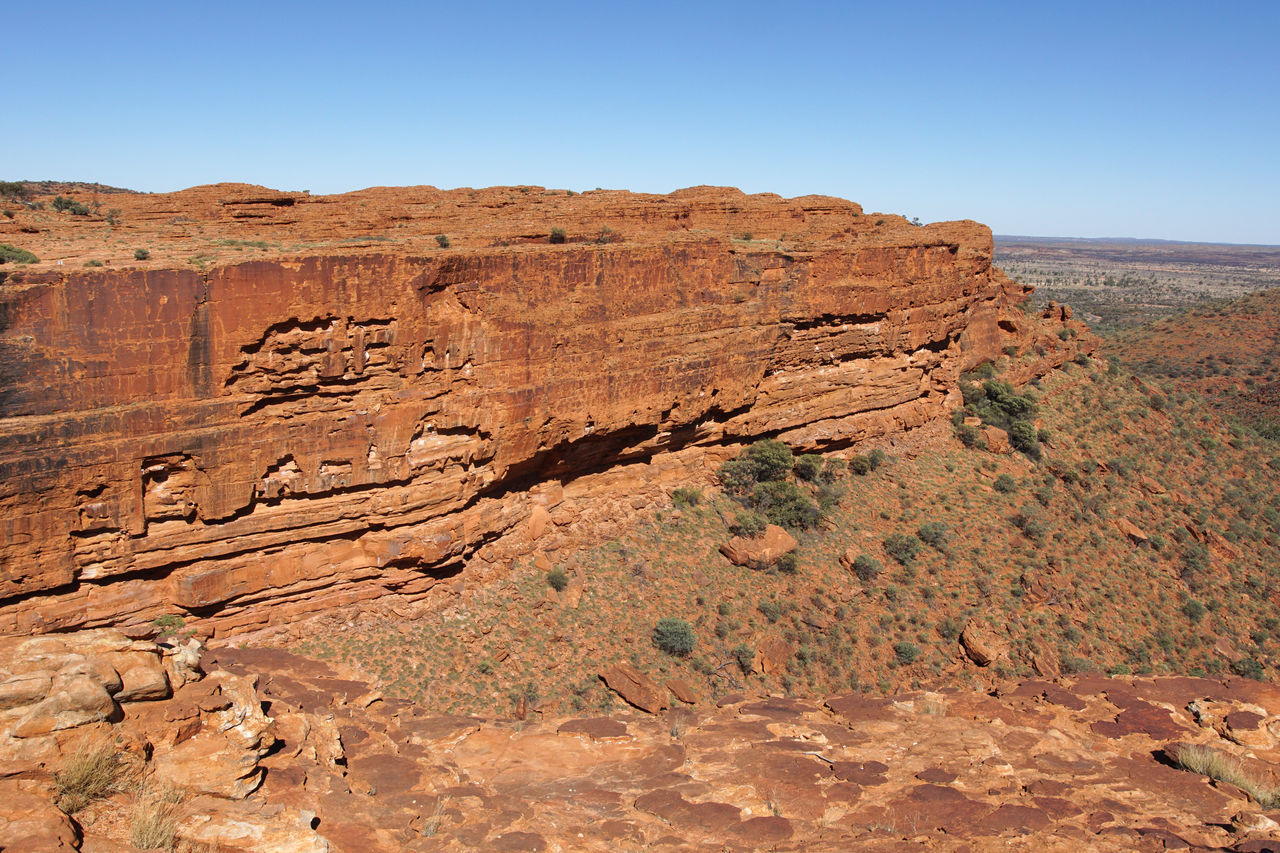 VIEW OF ROCK FORMATION