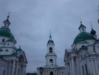 Low angle view of building against sky