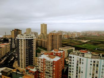 Cityscape against sky