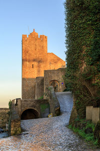 View of historic building against sky