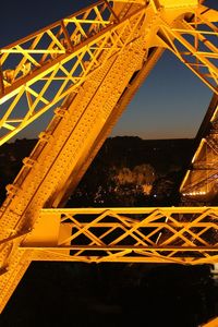 Low angle view of bridge