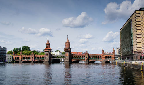 River with buildings in background