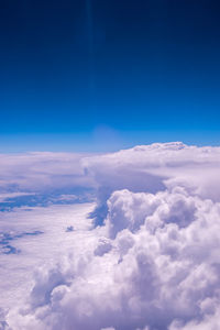 Low angle view of clouds in sky