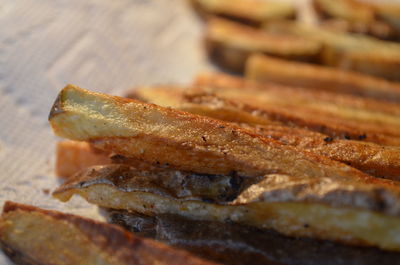 Close-up of french fries