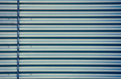 Full frame shot of corrugated fence