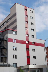 Low angle view of building against sky