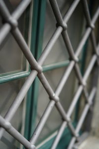 Close-up of chainlink fence