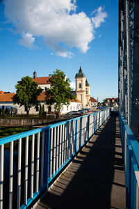 View of church against cloudy sky