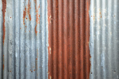 Full frame shot of rusty metal