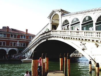 Bridge over river
