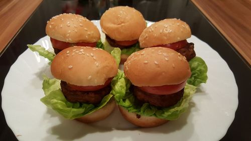 Close-up of serving food