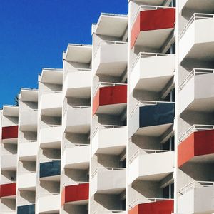 Low angle view of modern building