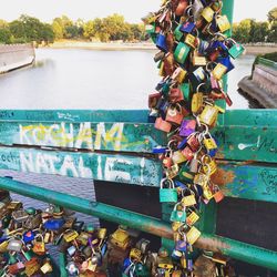 High angle view of people at swimming pool