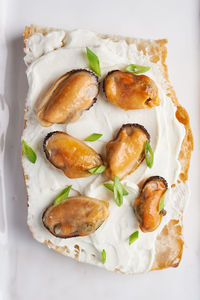 Close-up of food in plate