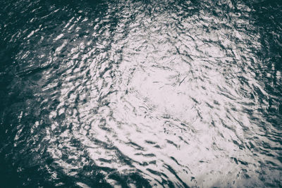 Full frame shot of rippled water