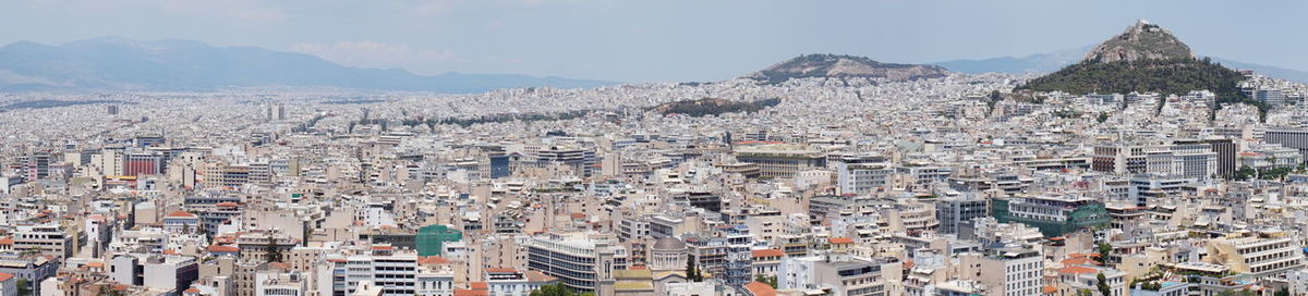 Aerial view of cityscape