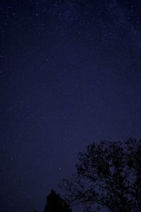 The northern sky with some of the milky way