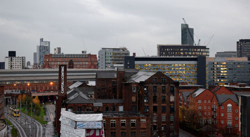 Cityscape against sky