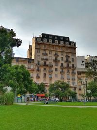 Buildings against sky